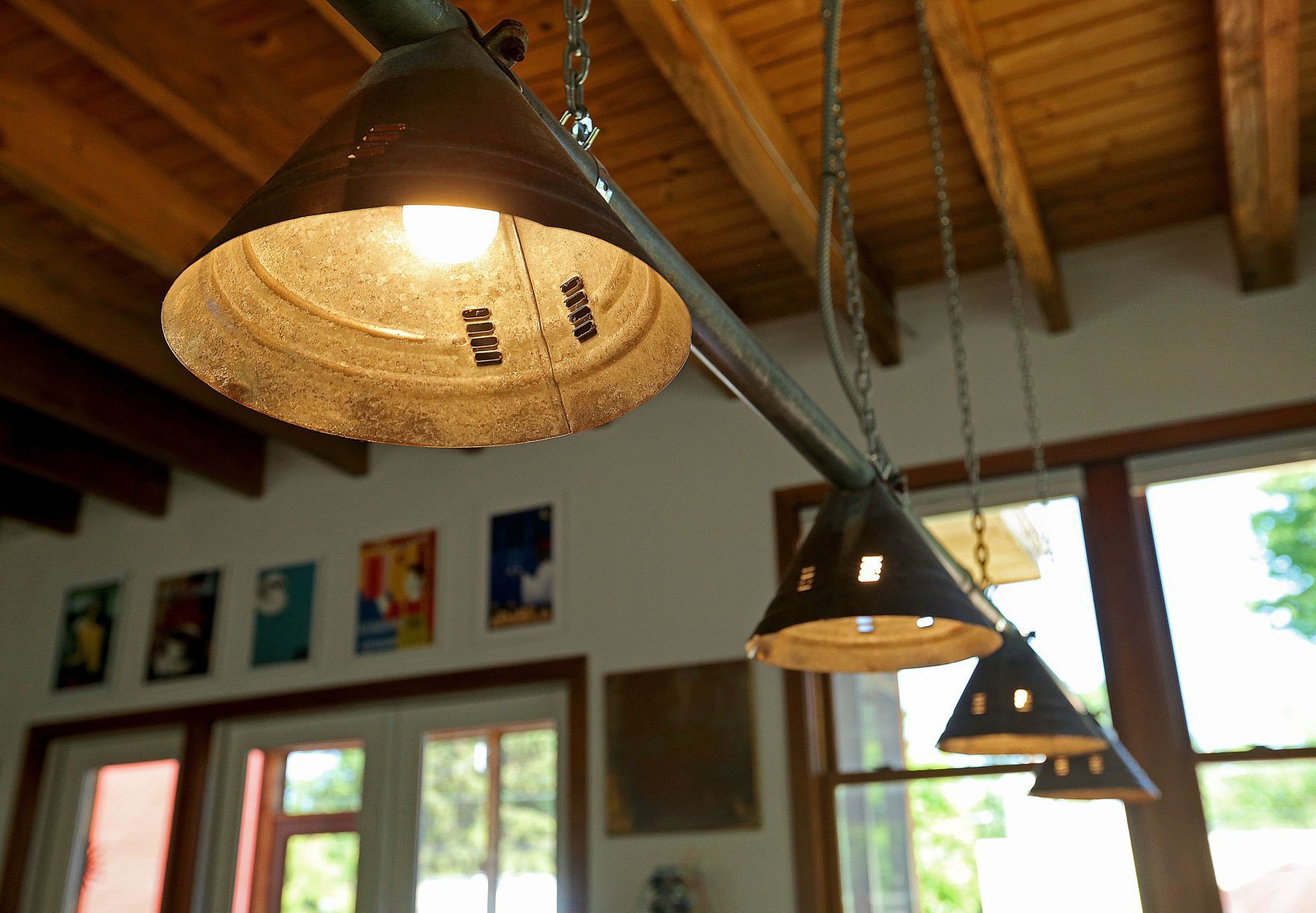 At home: Don and Phyllis' Benton Park loft